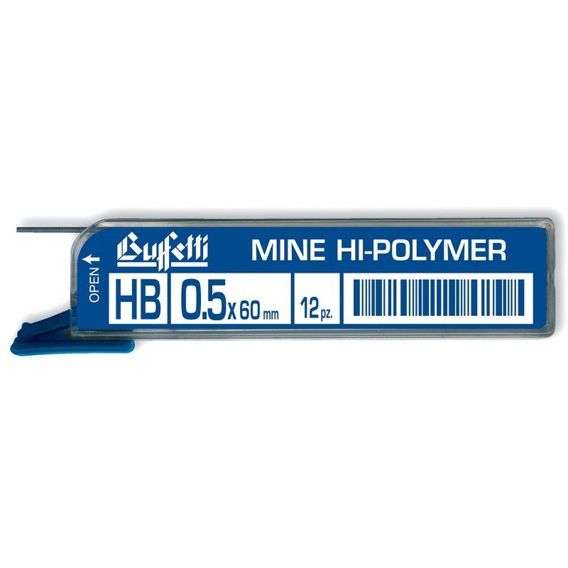 MINE HI-POLYMER - TRATTO 0,5 MM - GRADAZIONE F