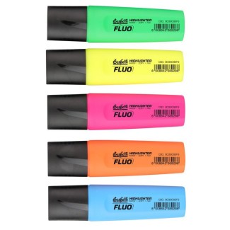 EVIDENZIATORE FLUO - CONF DA 5 COLORI