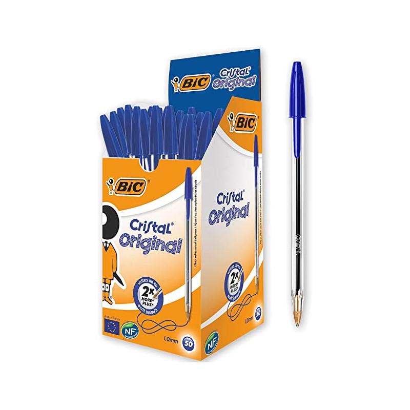 BIC CRISTAL ORIGINAL - PENNA A SFERA - PUNTA MEDIA