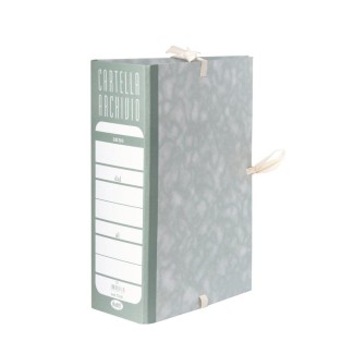 FALDONE CON LACCI - DORSO 12 CM - 34,5X25 CM - GRIGIO