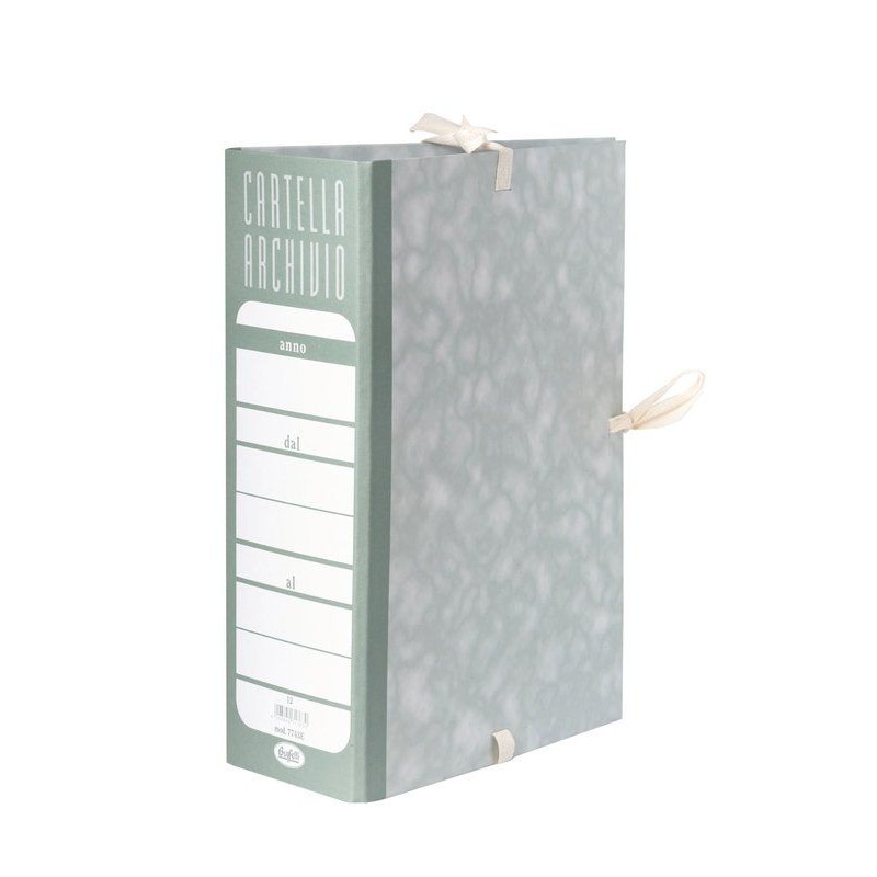 FALDONE CON LACCI - DORSO 12 CM - 34,5X25 CM - GRIGIO