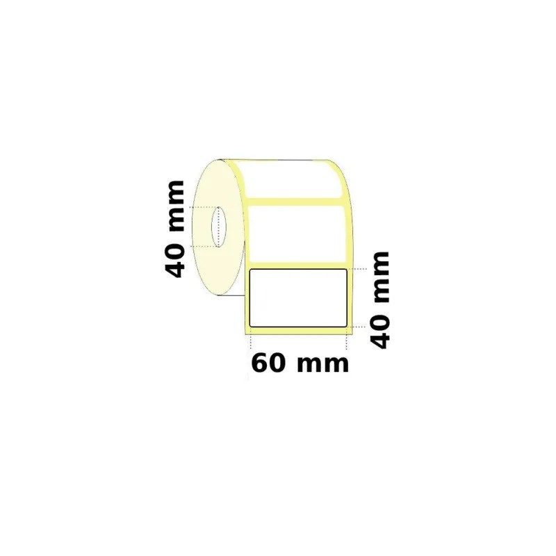 ROTOLO ETICHETTE TERMICHE 60X40