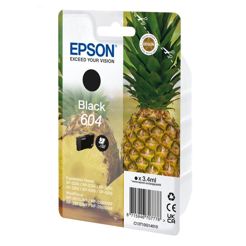 CARTUCCE EPSON 604 ORIGINALI