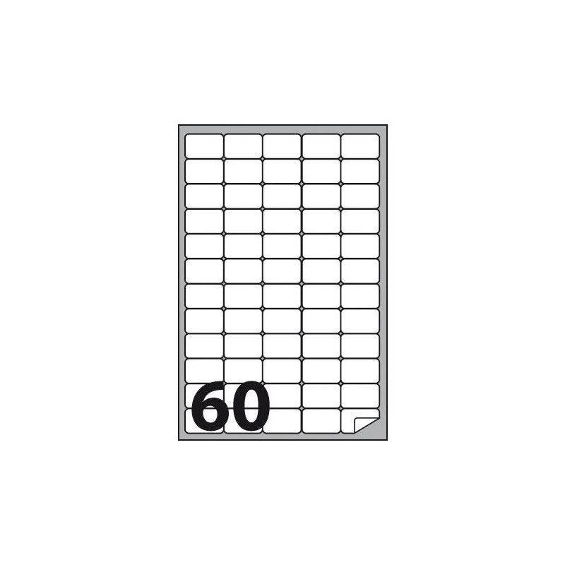 ETICHETTE ADESIVE STAMPABILI 37,5x23,5