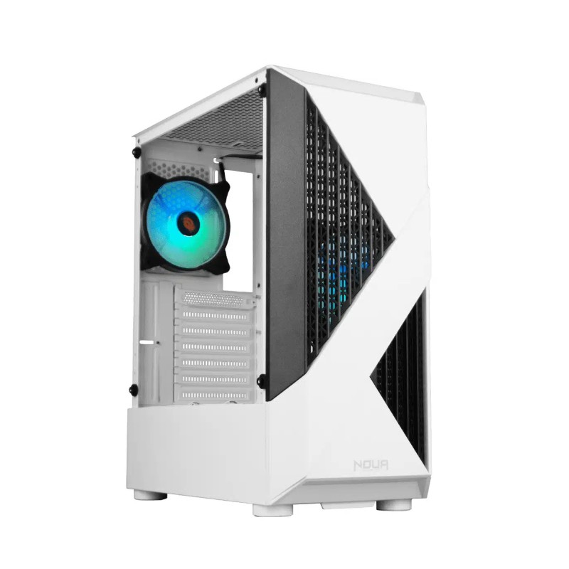 CASE NOUA DEMON T7 RGB BIANCO