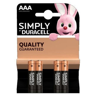 BATTERIA MINI STILO DURACELL AAA