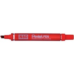 MARCATORE N60 PENTEL PEN - PERMANENTE - PUNTA A SCALPELLO