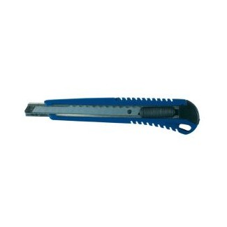 CUTTER DA UFFICIO - LARGHEZZA LAMA 9 CM - BLU