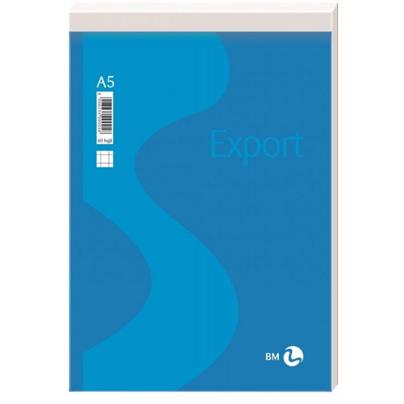 BLOCCO NOTES BM EXPORT 15X21 A5 FG 60