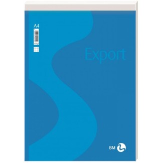 BLOCCO NOTES BM EXPORT A4 60 FG