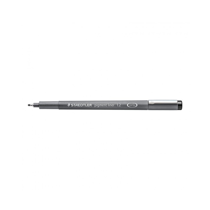 STAEDTLER PIGMENT LINER PENNA FINELINER NERO 1.2 mm